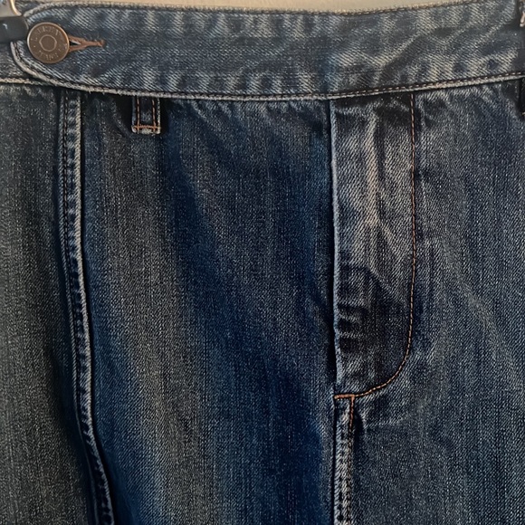 Lauren Jeans Co. Ralph Lauren Sz 10 Tulip Bottom   Boho Denim 100% Cotten - Picture 3 of 7